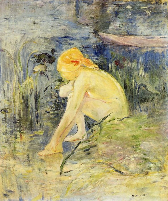 Berthe Morisot - Badegast - Bather